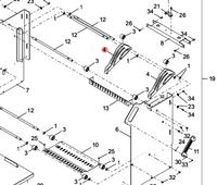  KLF-M3R10-01 REEL HOLDER YAMAH